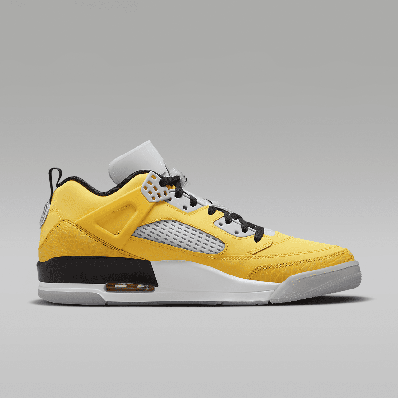 Nike Jordan Spizike Low sneaker Varsity Maize/Wolf Grey/Pure Platinum/Zwart
