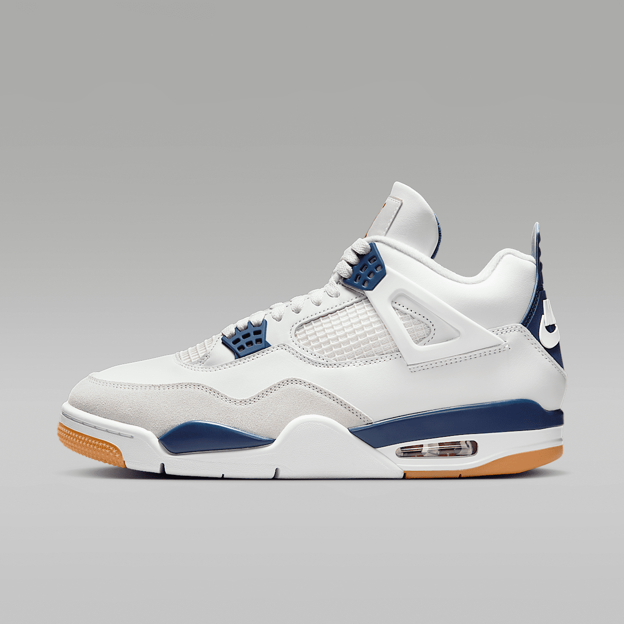 Nike Air Jordan 4 sneaker Summit White/Navy/Neutral Grey/Wit