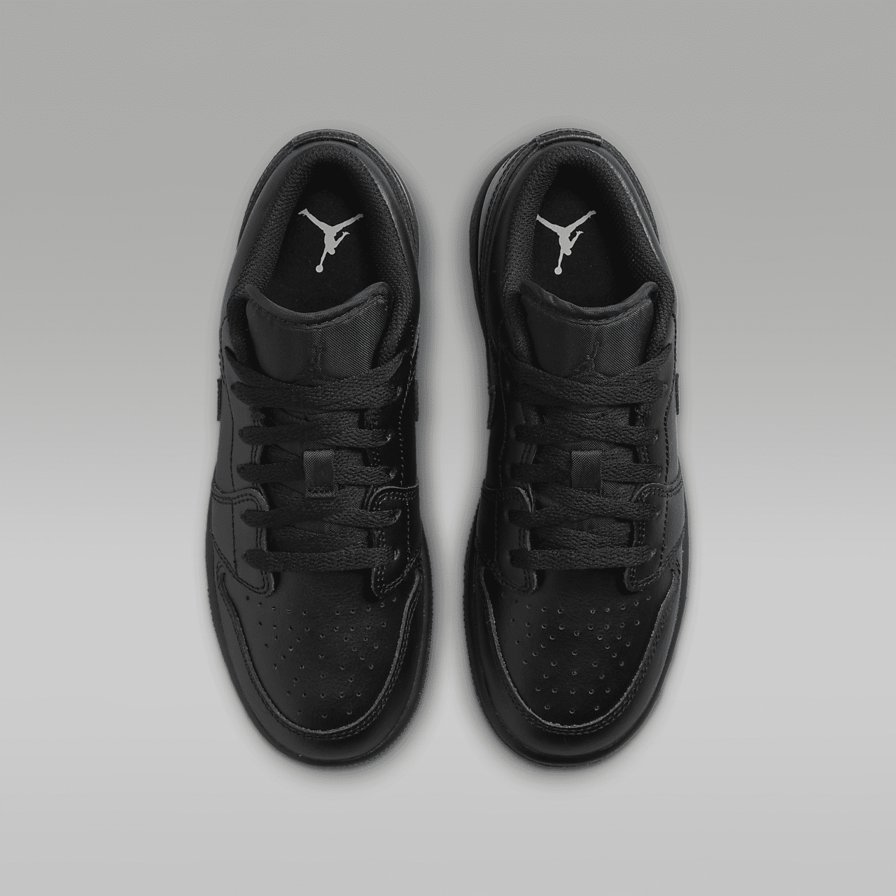 Nike Air Jordan 1 Low sneaker Zwart/Zwart/Zwart