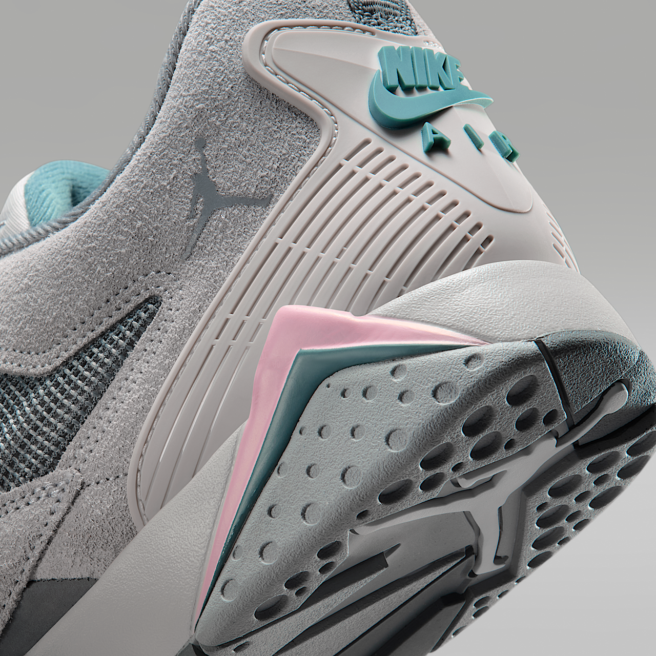 Nike Air Jordan sneaker Wolf Grey/Cool Grey/Neutral Grey/Iced Jade
