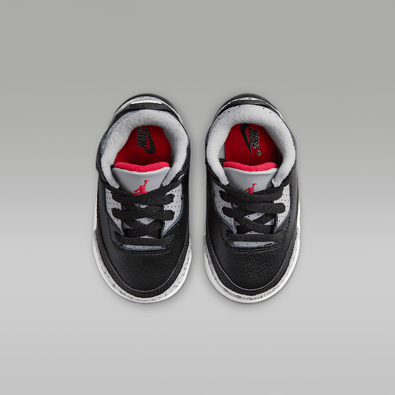 Nike  sneaker Zwart/Cement Grey/Summit White/Fire Red