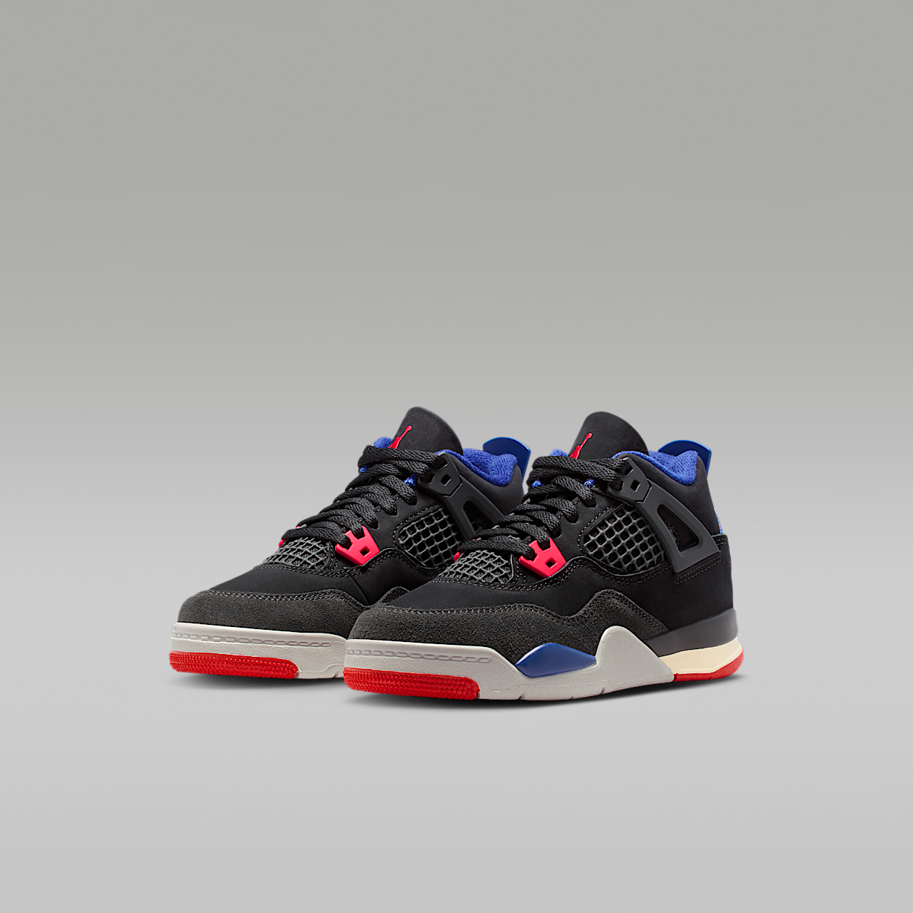 Nike  sneaker Zwart/Deep Royal Blue/Dark Smoke Grey/Fire Red