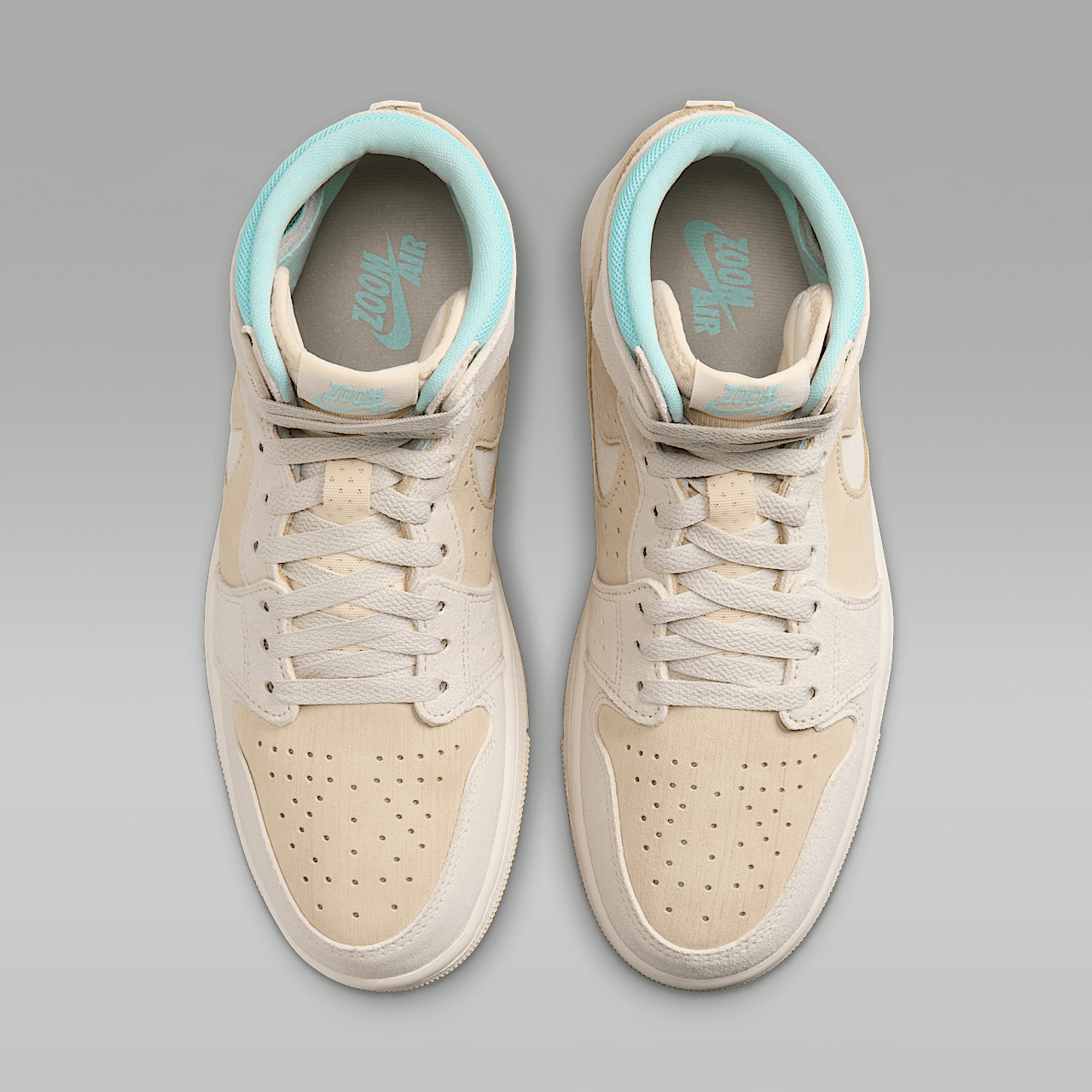 Nike Air Jordan 1 Zoom sneaker Coconut Milk/Light Dew/Sail/Legend Light Brown