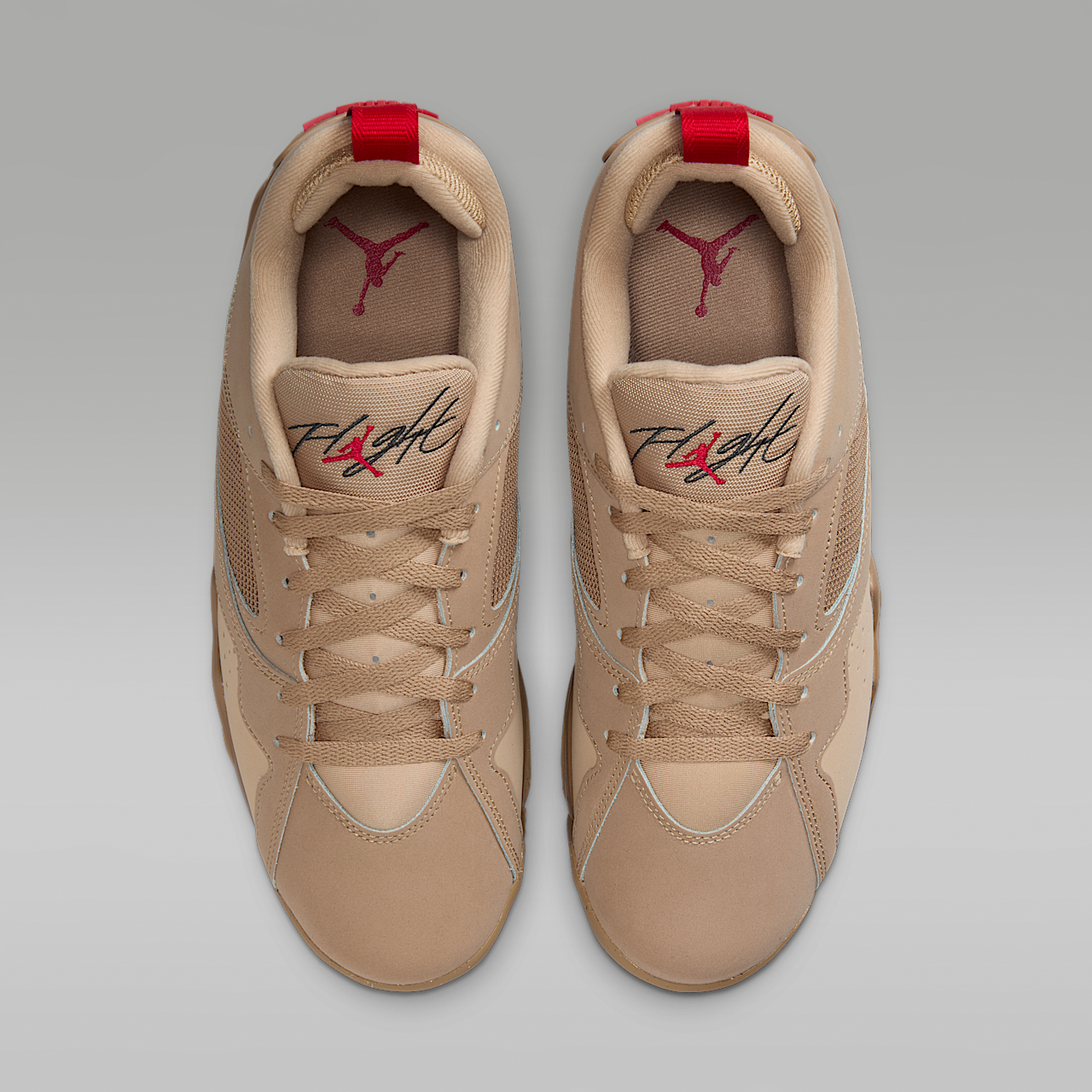 Nike Air Jordan sneaker Desert Camo/Mushroom/Anthracite/Fire Red