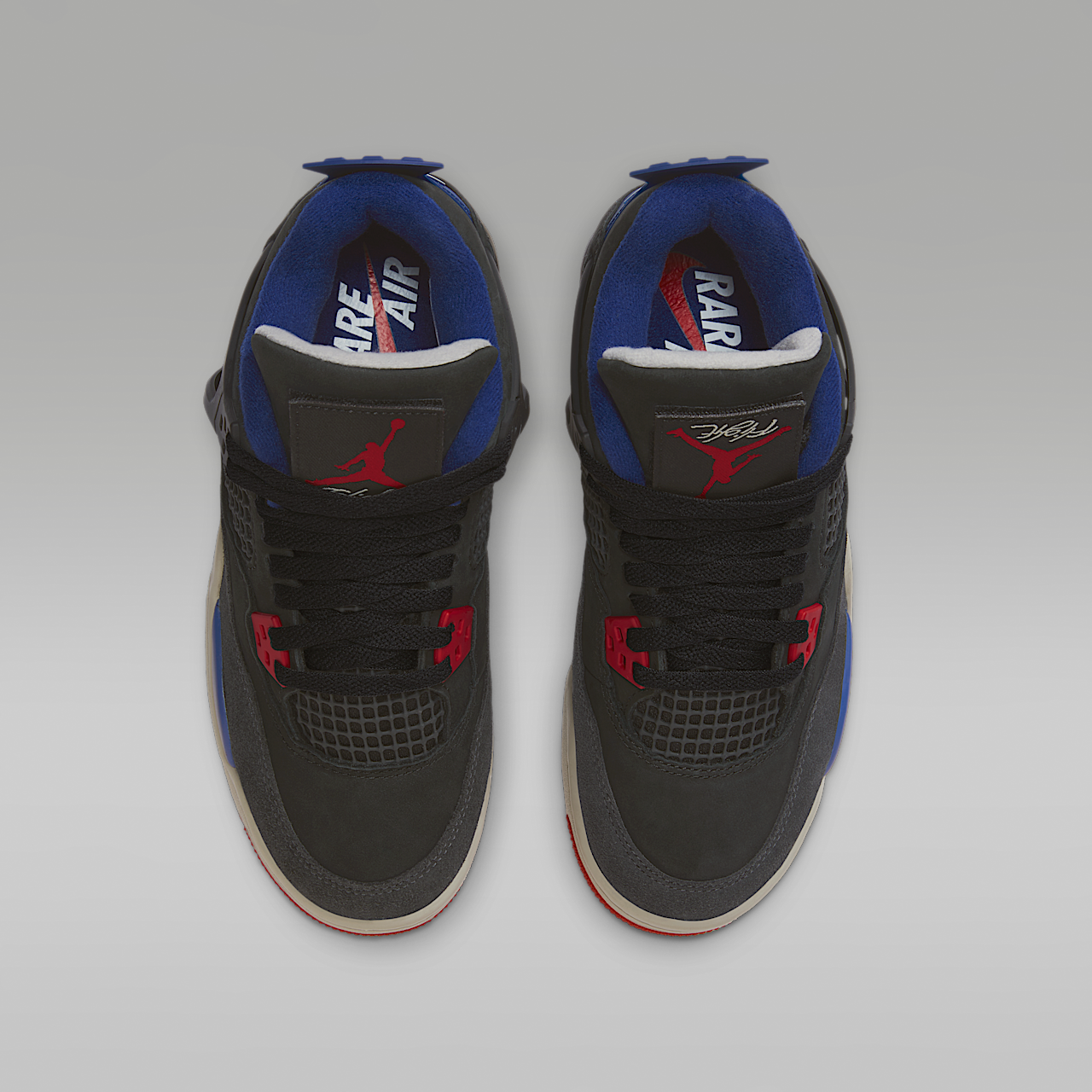 Nike Air Jordan sneaker Zwart/Deep Royal Blue/Dark Smoke Grey/Fire Red