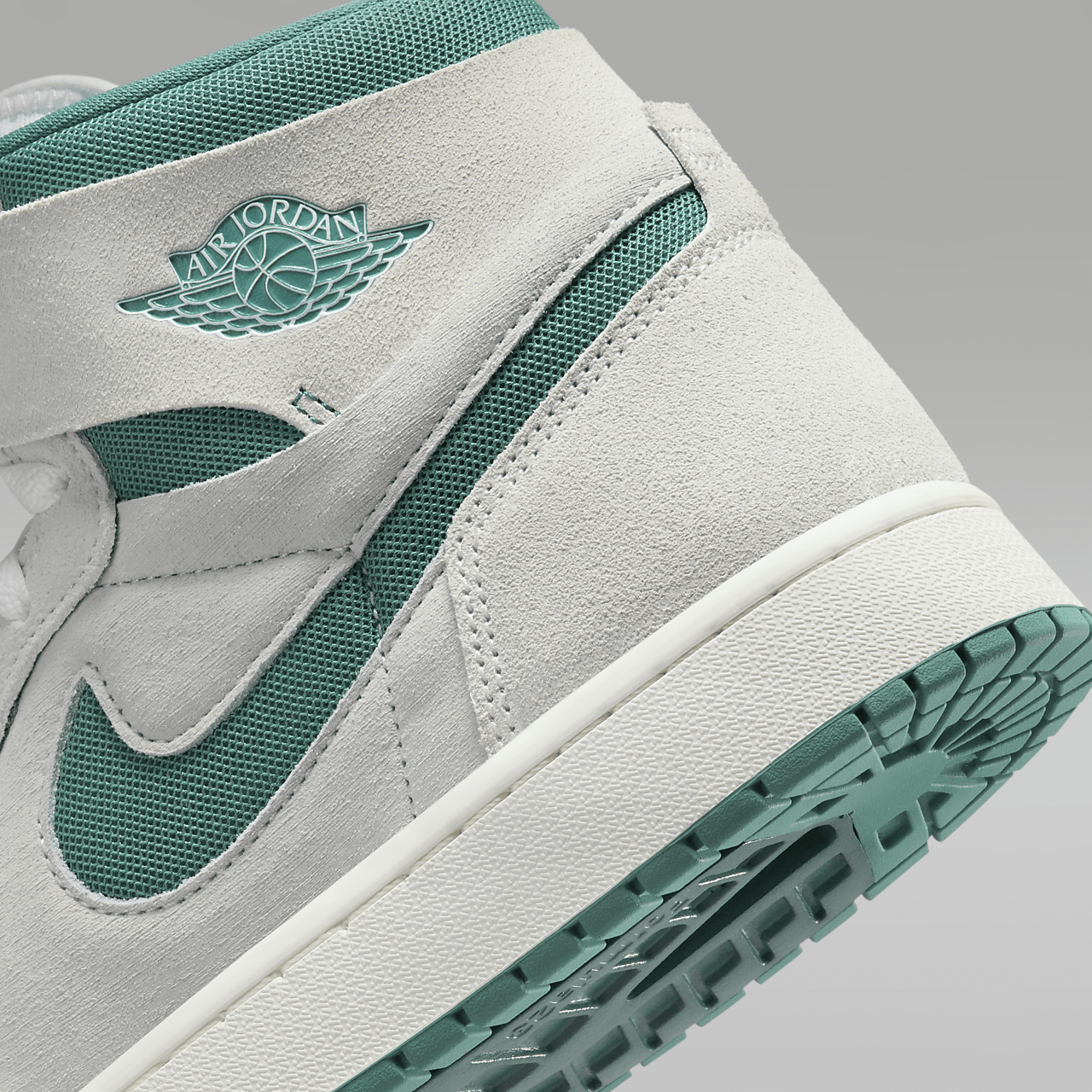 Nike Air Jordan 1 Zoom sneaker Summit White/Oxidized Green/Bicoastal