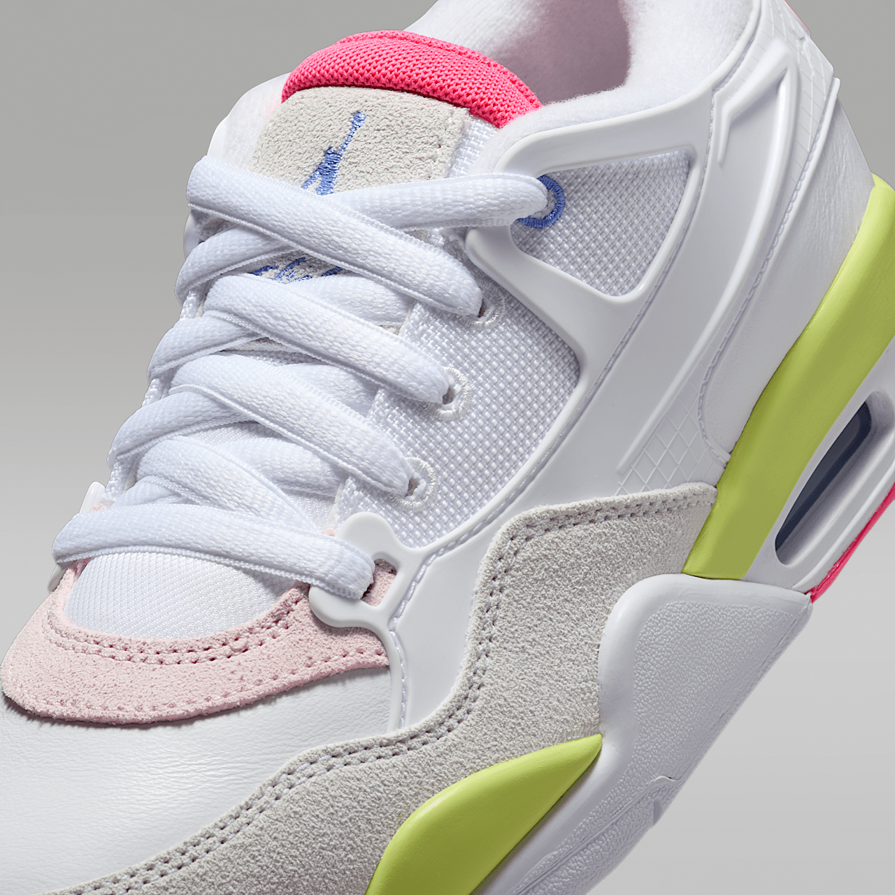 Nike Air Jordan sneaker Wit/Pink Foam/Summit White/Hyper Pink
