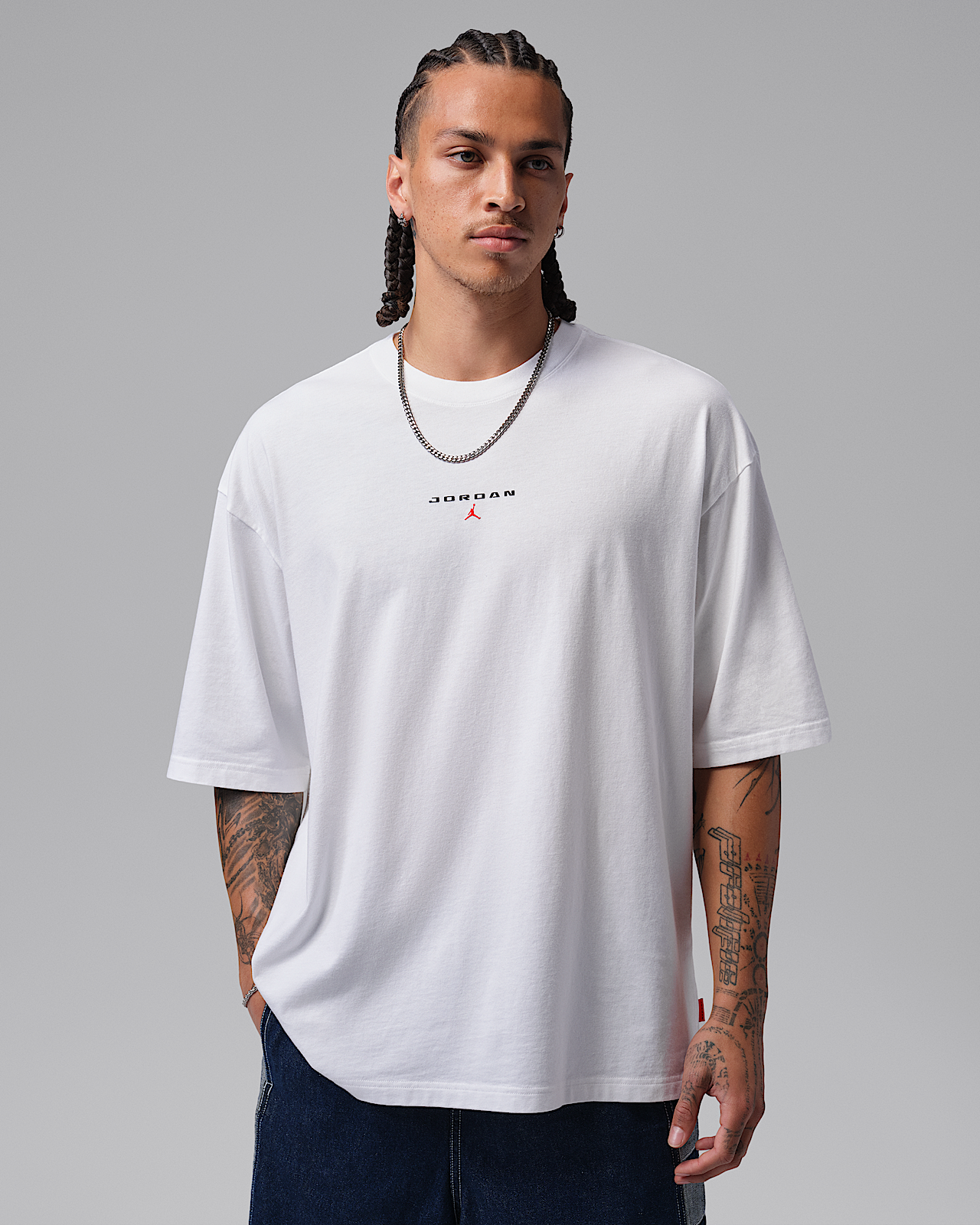 Мужская футболка Jordan Flight Essentials Oversized Patch