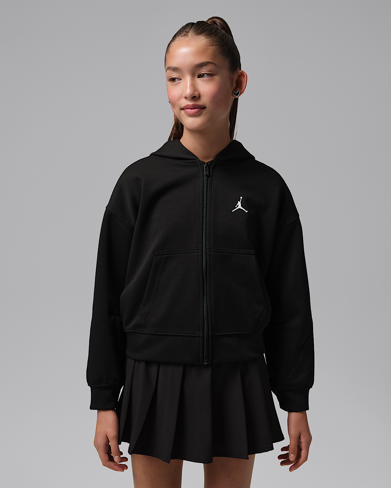 Детское худи Jordan Big Kids' Dri-FIT Perform Sport Full-Zip Hoodie