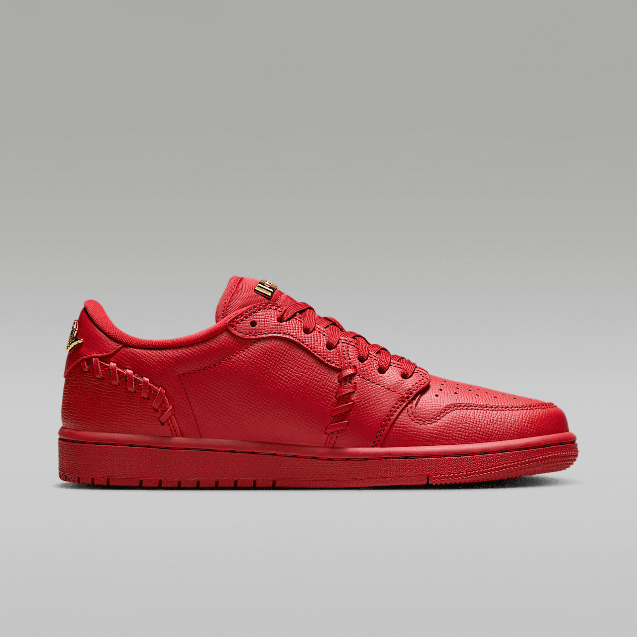 Nike Air Jordan 1 Low sneaker Gym Red/Metallic Gold