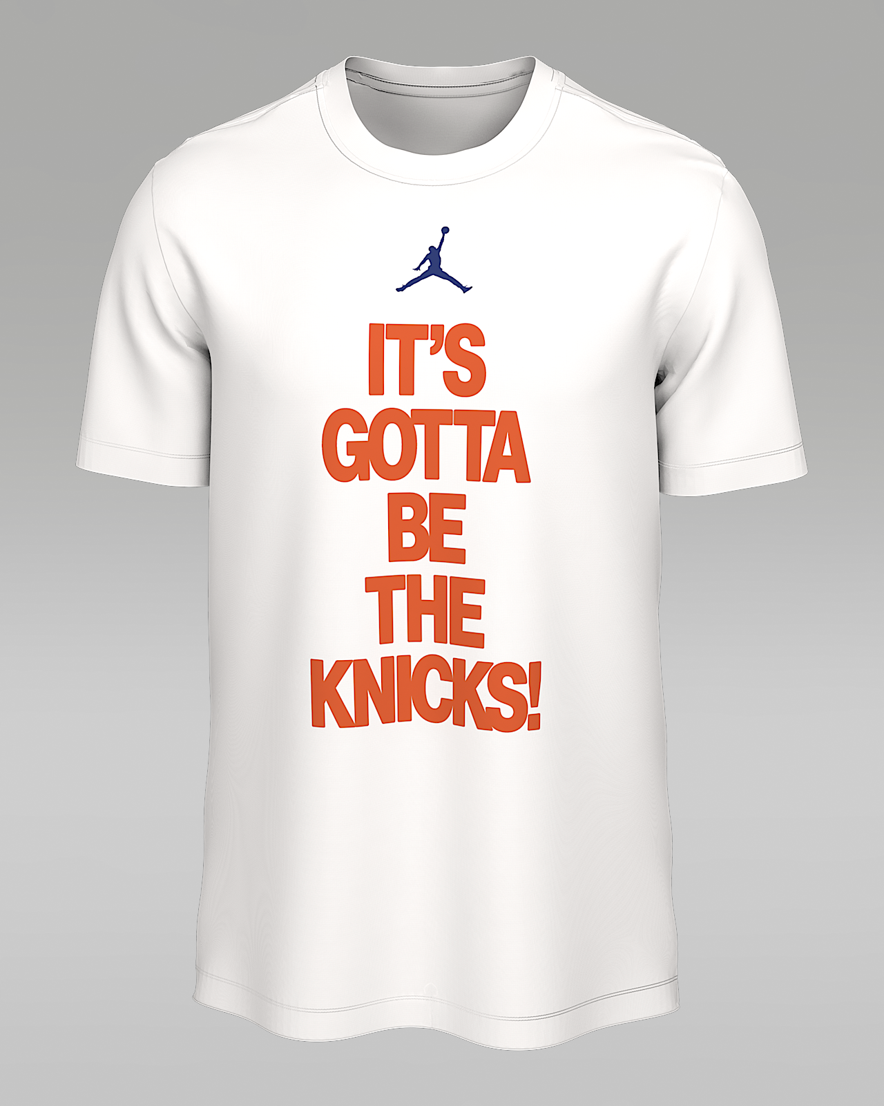 Мужская футболка "It's Gotta Be The Knicks" 2025-26 NBA Championship Tee Jordan