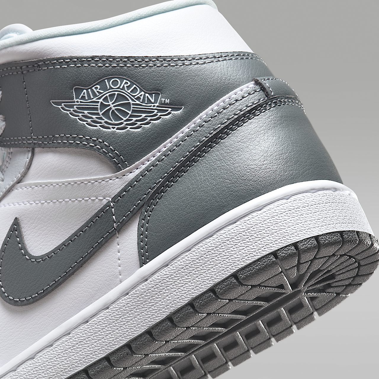 Nike Air Jordan sneaker Wit/Pure Platinum/Smoke Grey