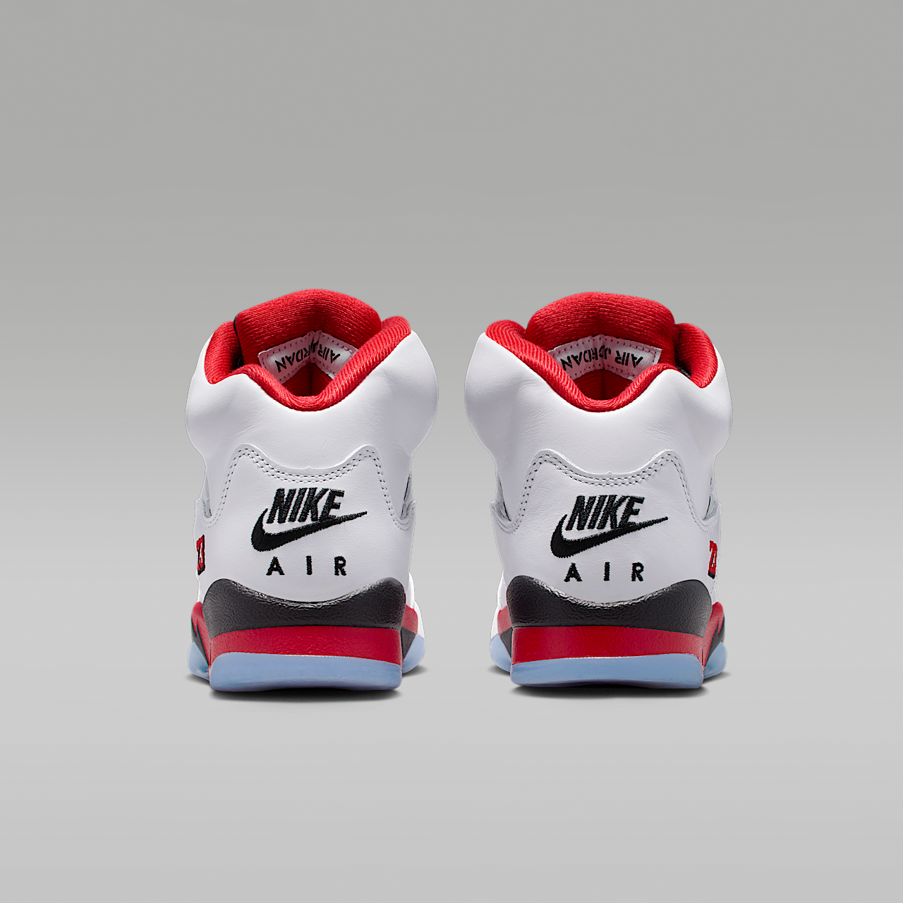 Nike Air Jordan sneaker Wit/Zwart/Fire Red