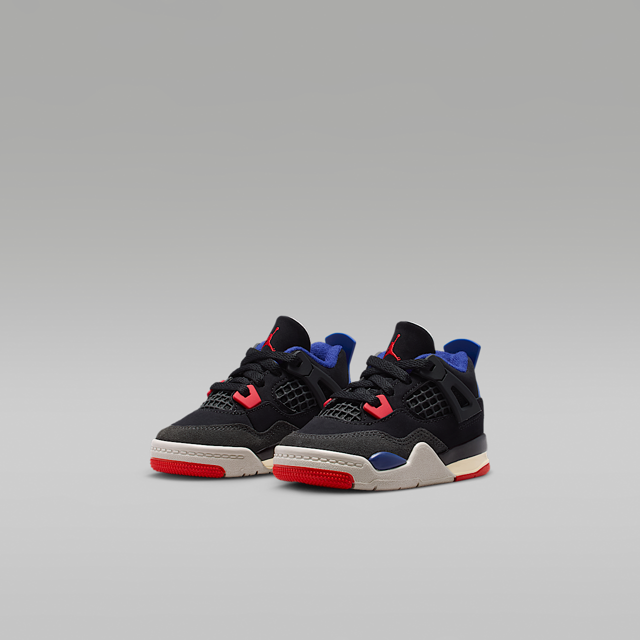 Nike  sneaker Zwart/Deep Royal Blue/Dark Smoke Grey/Fire Red