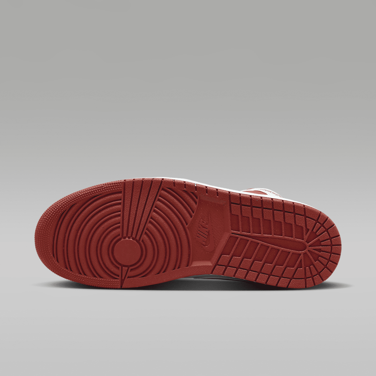 Nike Air Jordan 1 Mid sneaker Wit/Dune Red/Sail/Lobster