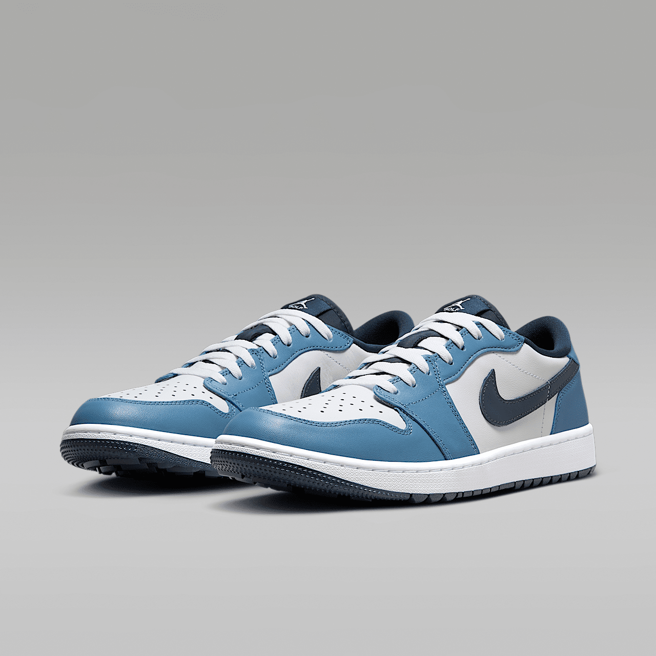 Nike Air Jordan 1 Low sneaker Wit/Aegean Storm/Wit/Armory Navy