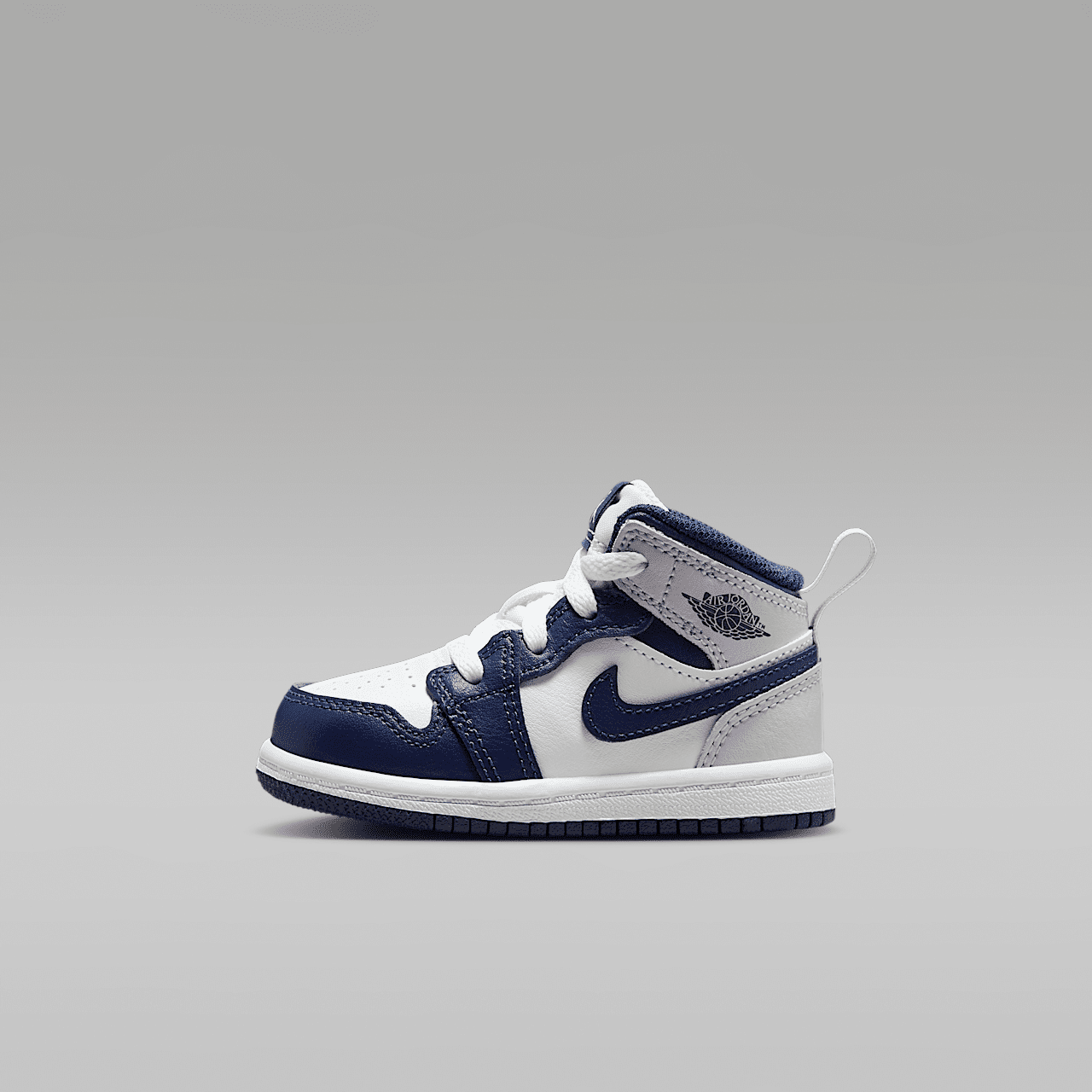 Nike  sneaker Wit/Neutral Grey/Gum Medium Brown/Midnight Navy