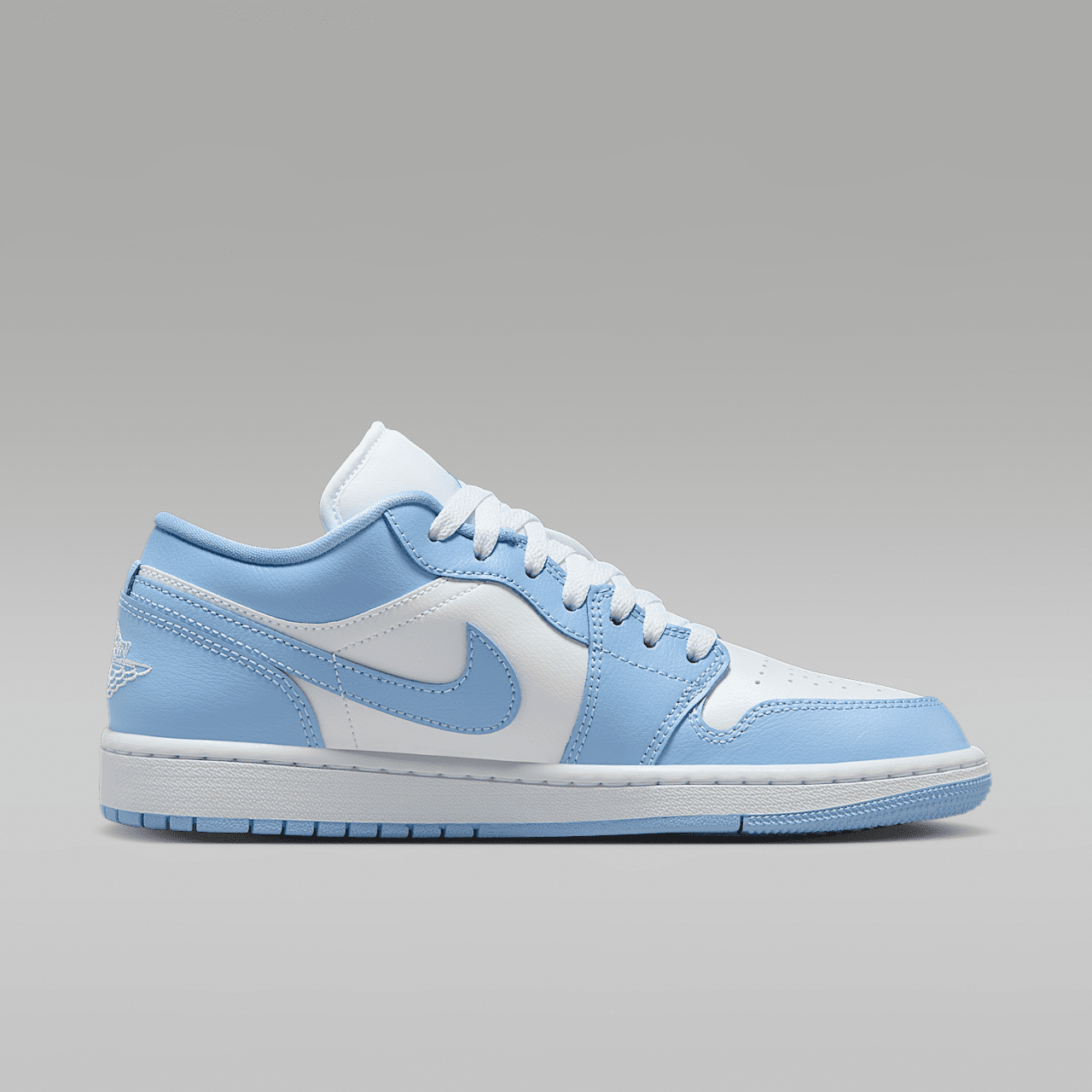 Nike Air Jordan 1 Low sneaker Wit/Aluminum