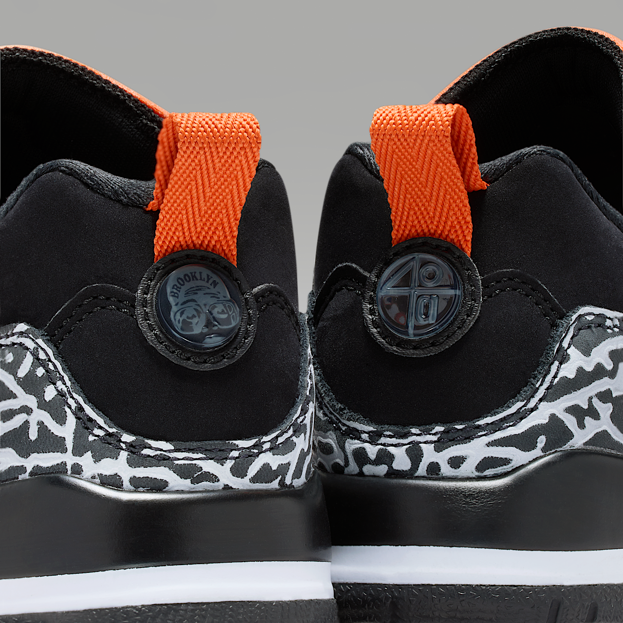 Nike Jordan Spizike Low sneaker Zwart/Starfish/Wit/Zwart