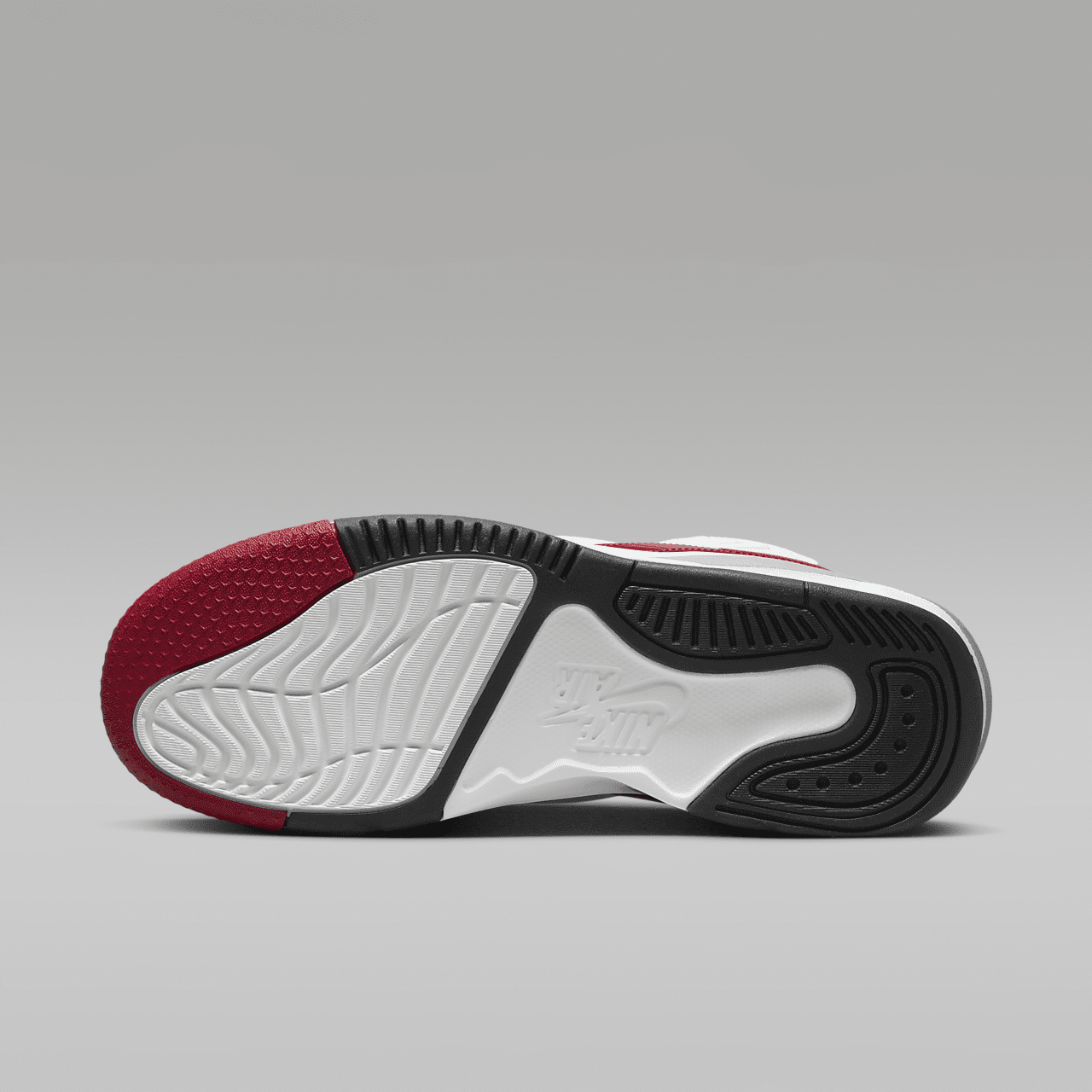 Nike  sneaker Wit/Varsity Red/Wolf Grey/Zwart