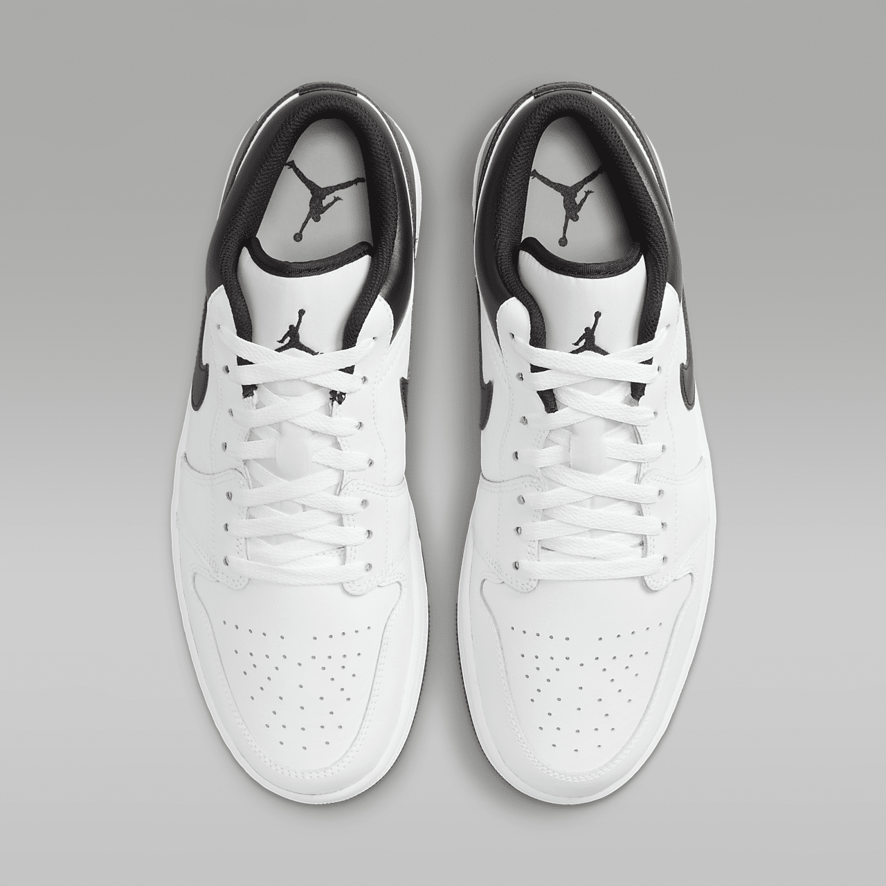 Nike Air Jordan 1 Low sneaker Wit/Wit/Zwart