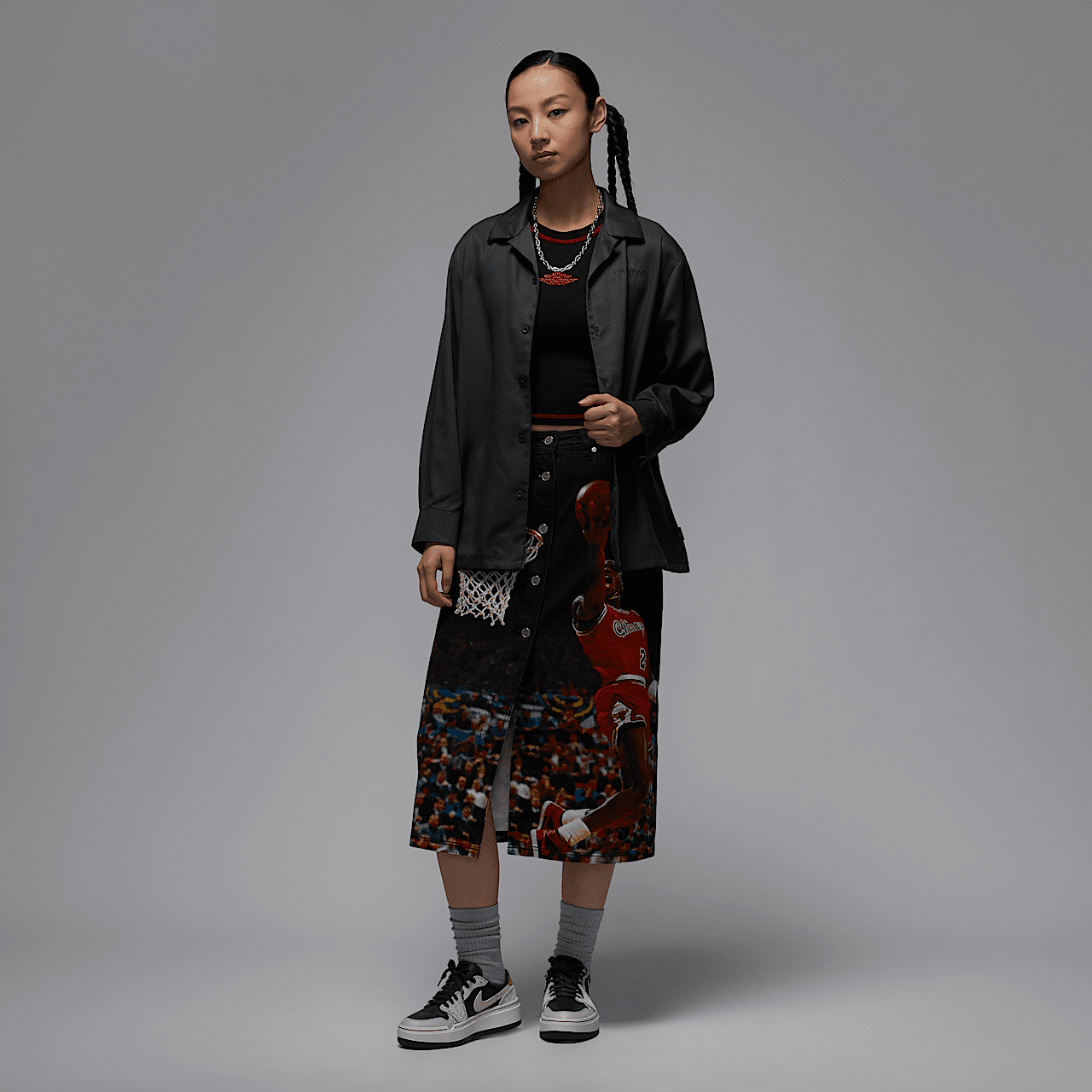Nike Air Jordan sneaker Dark Smoke Grey