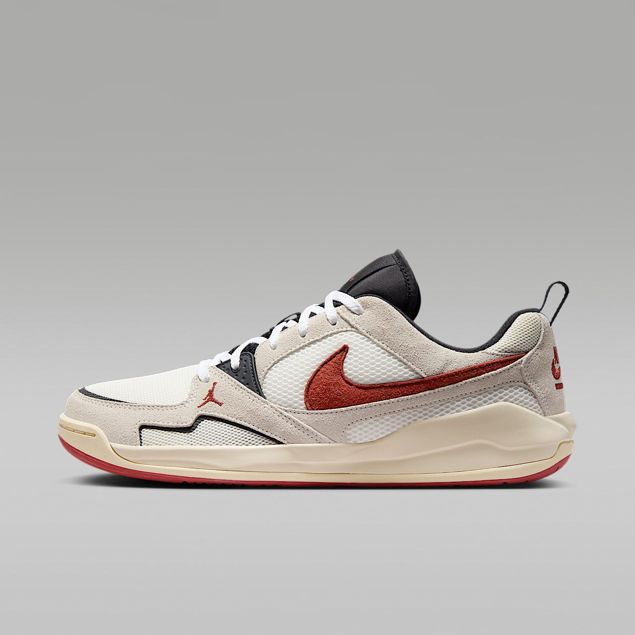 Nike  sneaker Sail/Zwart/Light Cream/Redstone