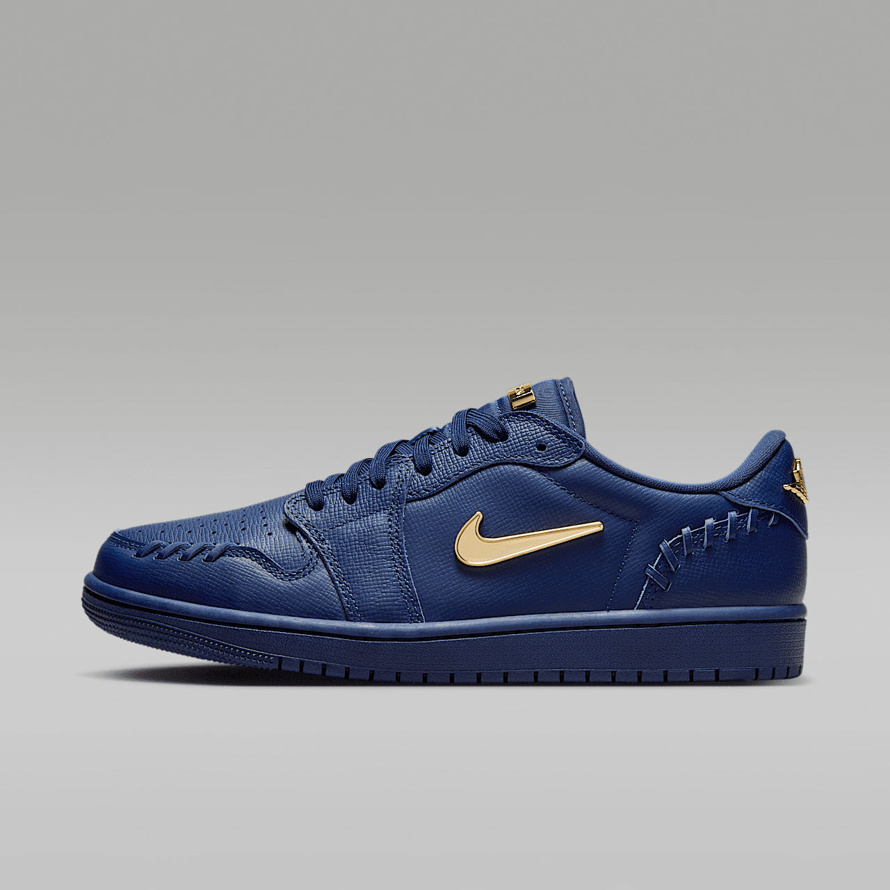 Nike Air Jordan 1 Low sneaker Midnight Navy/Midnight Navy/Metallic Gold