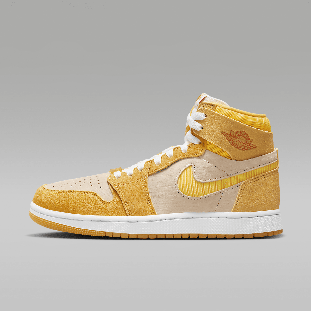 Nike Air Jordan 1 sneaker Yellow Ochre/Pale Vanilla/Safety Orange/Tour Yellow