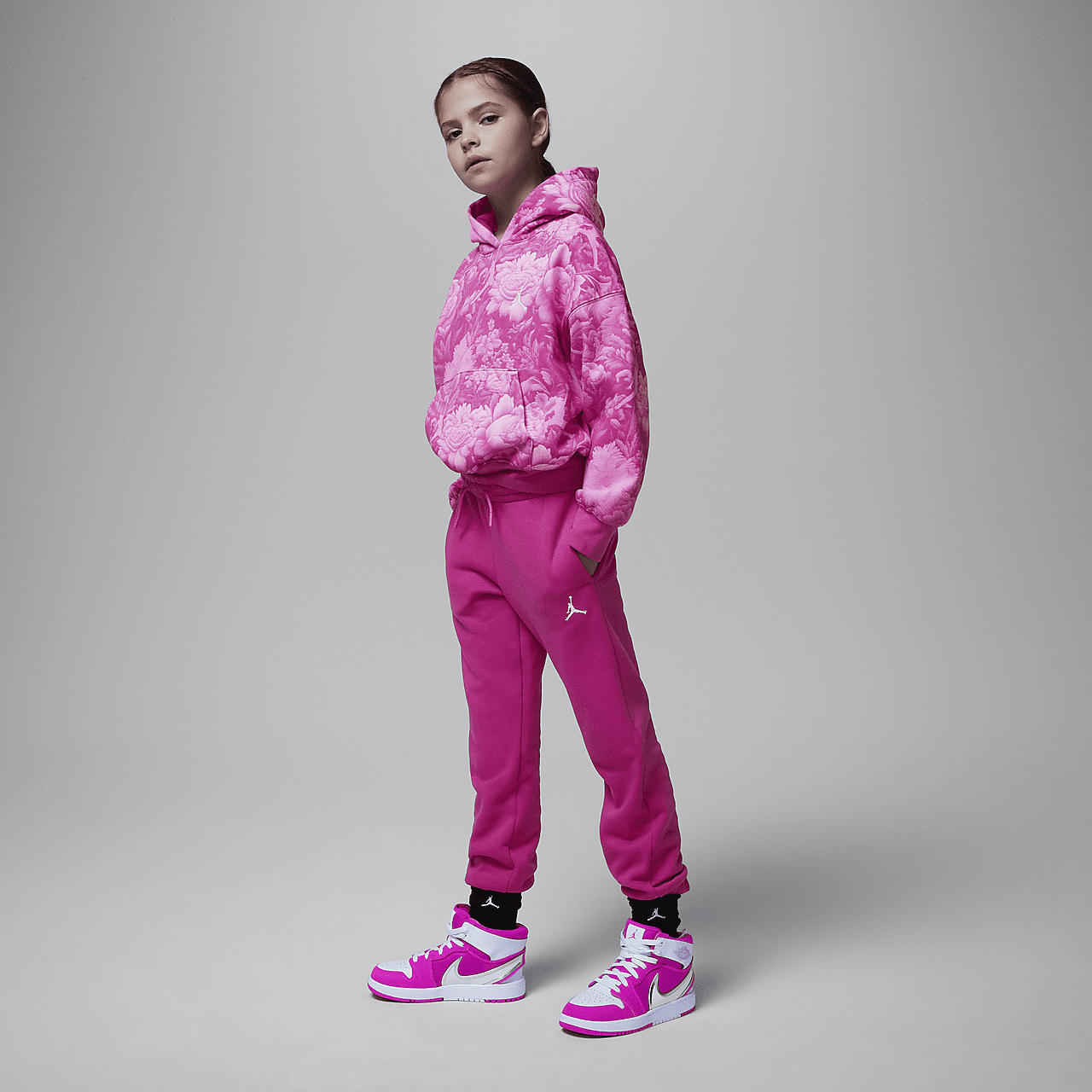 Nike  sneaker Fire Pink/Wit/Wit