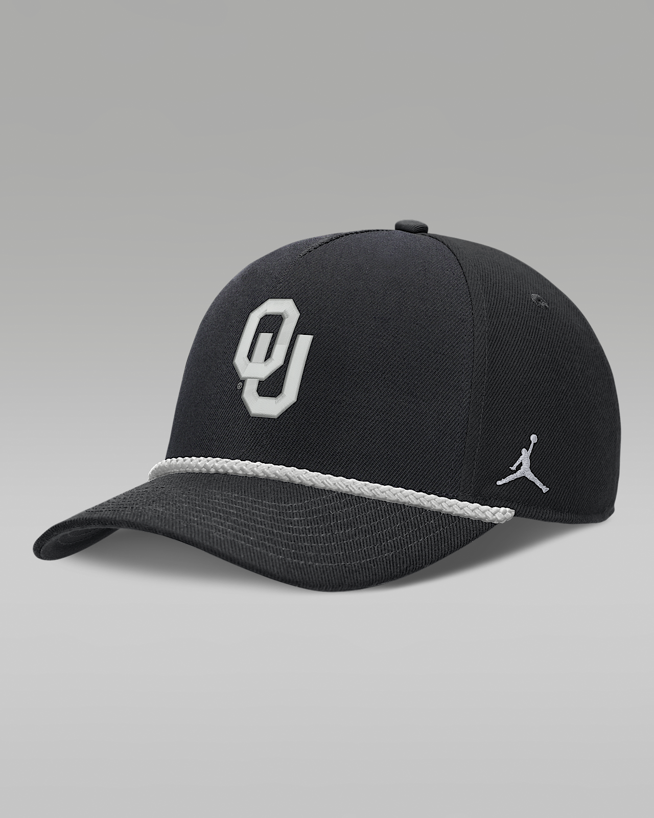 Женские  Oklahoma Sideline Rope Rise Jordan Brand College Adjustable Hat