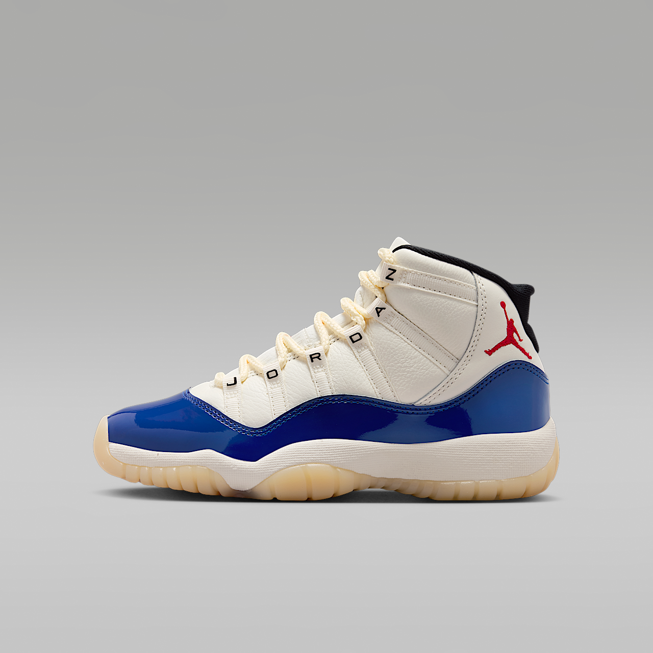 Nike Air Jordan 1 sneaker Deep Royal Blue/Sail/Zwart/Fire Red
