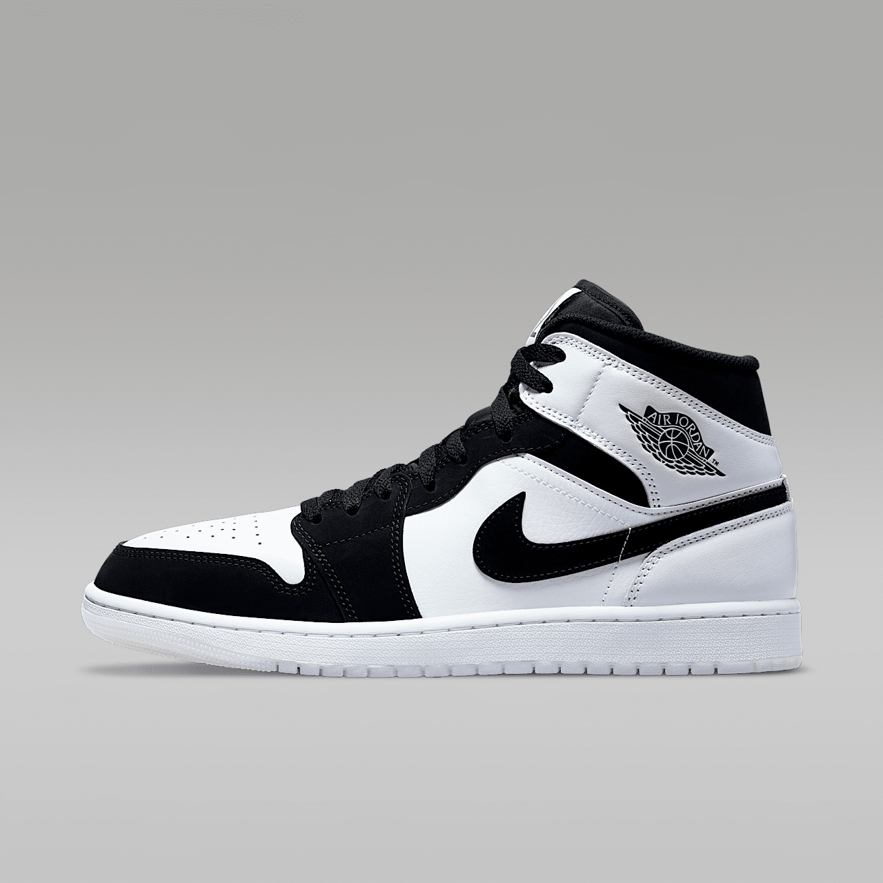 Nike Air Jordan 1 Mid sneaker Wit/Meerkleurig/Zwart