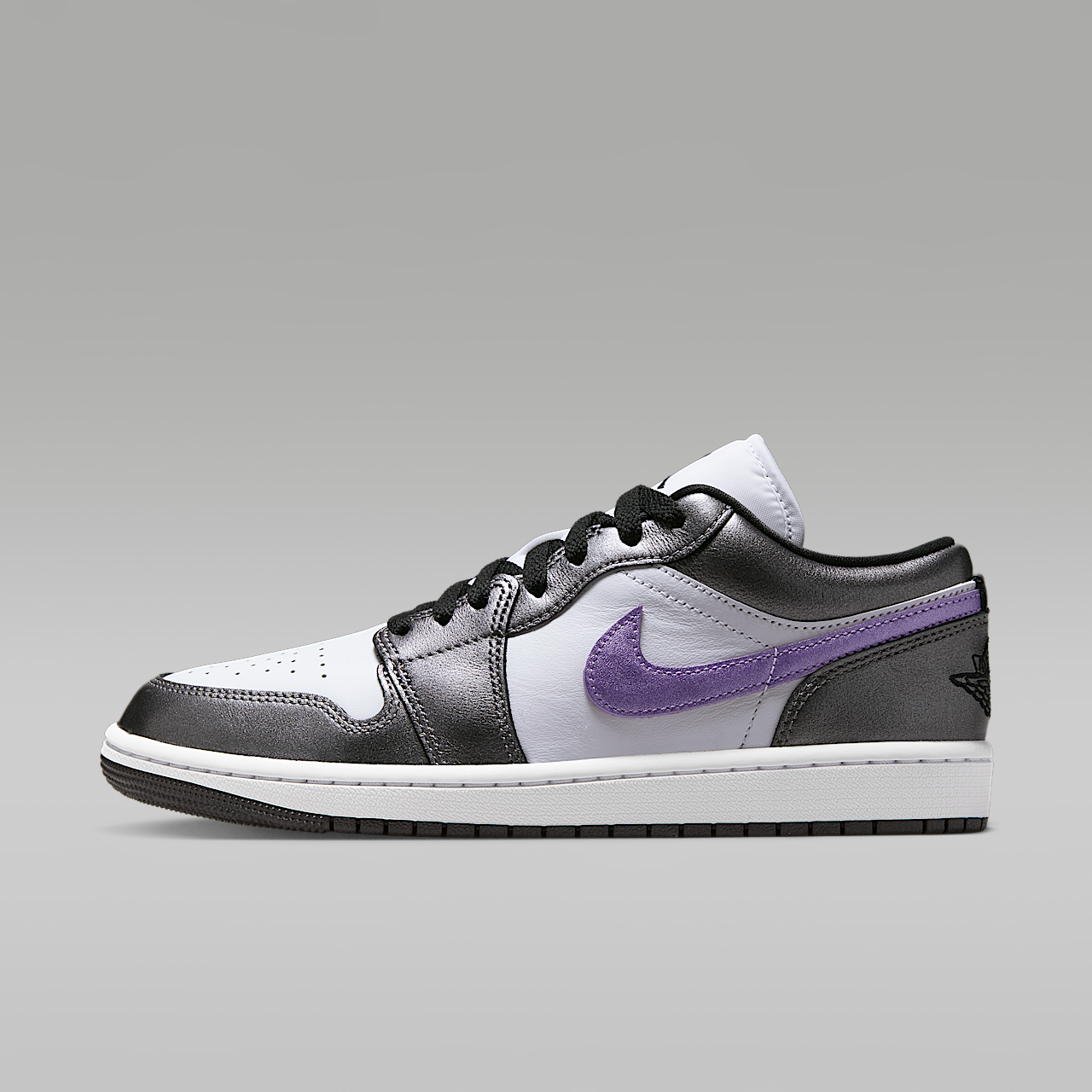 Nike Air Jordan sneaker Wit/Zwart/Grape Ice