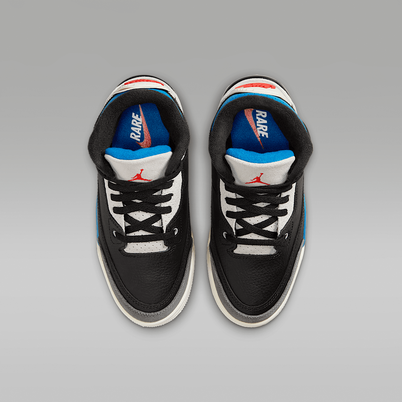 Nike  sneaker Zwart/Neutral Grey/Military Blue/Chile Red