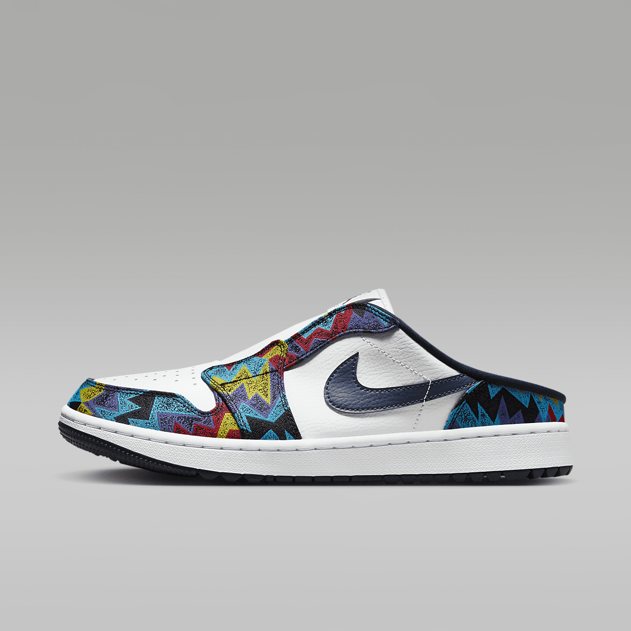 Nike Air Jordan sneaker Wit/Speed Yellow/University Red/Obsidian
