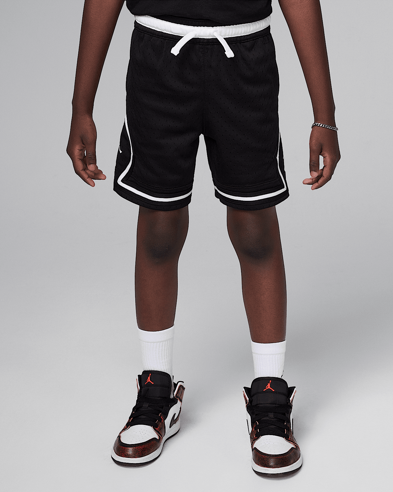 Детские шорты Jordan Little Kids' Dri-FIT Sport Diamond Shorts