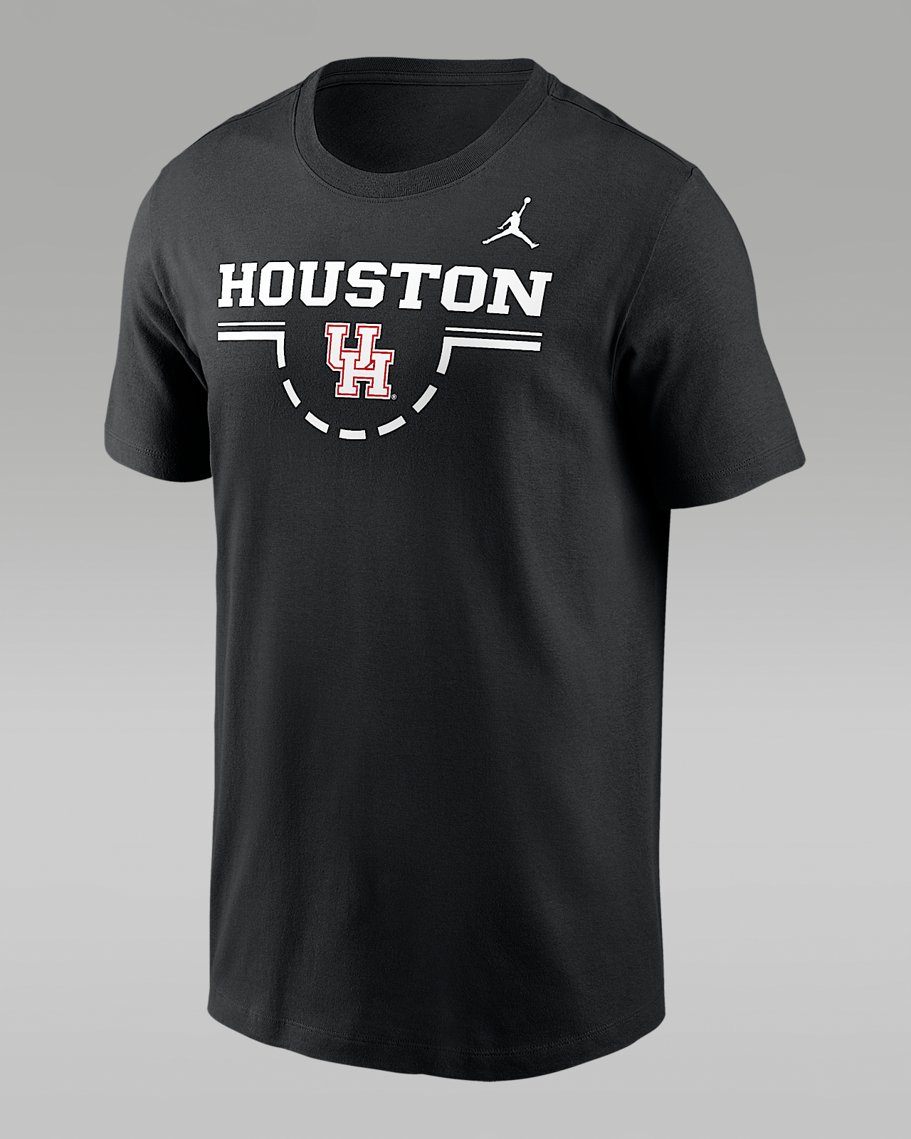Мужская футболка Houston Basketball Legend Jordan Brand Dri-FIT College для баскетбола