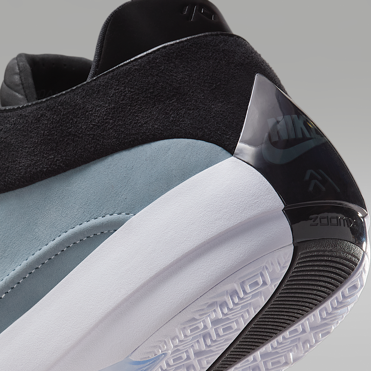 Nike Air Jordan sneaker Blue Grey/Zwart/Light Armory Blue