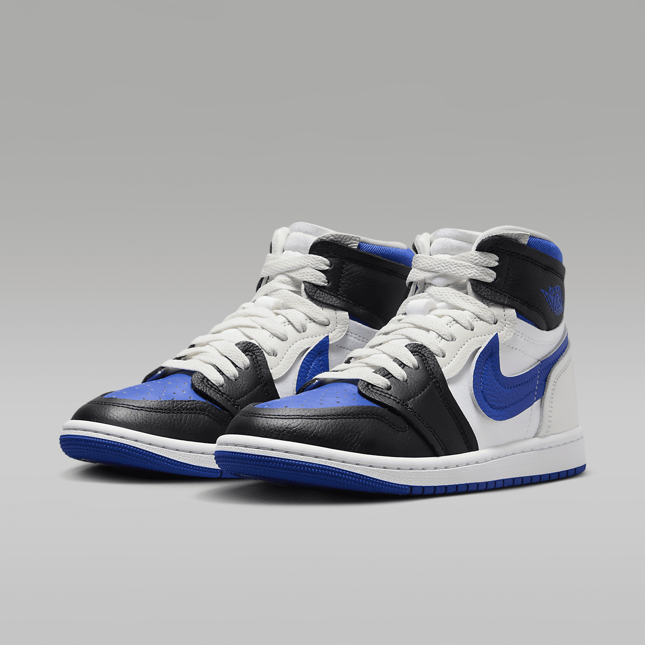 Nike Air Jordan 1 High sneaker Zwart/Wit/Sail/Game Royal