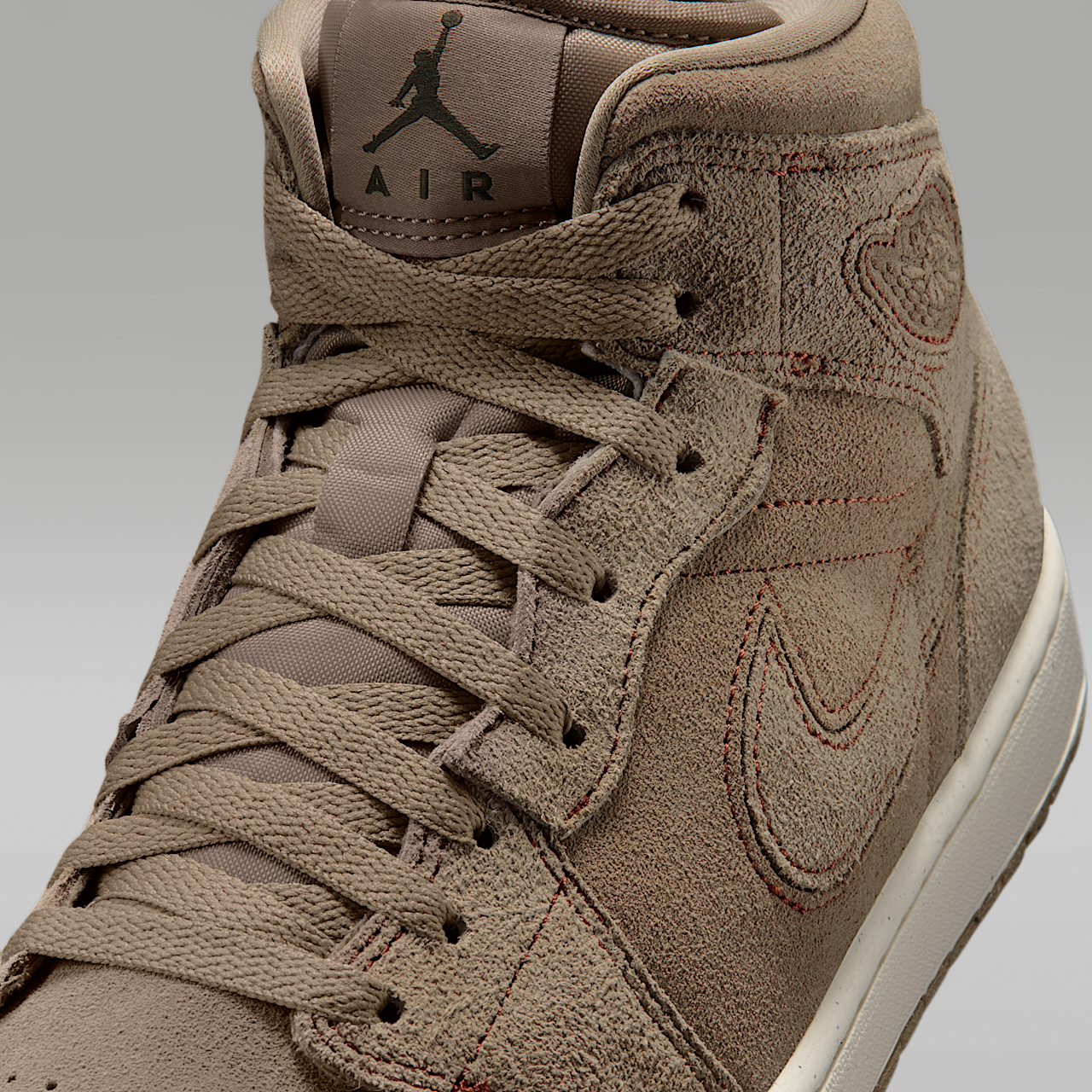 Nike Air Jordan 1 Mid sneaker Khaki/Pecan/Cargo Khaki/Khaki