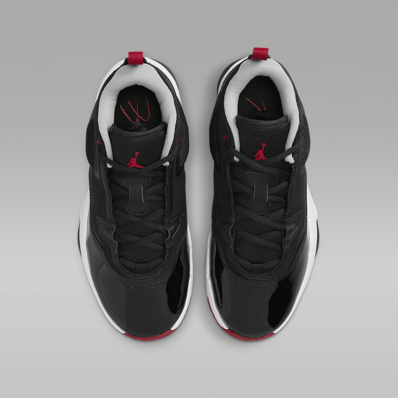 Nike  sneaker Zwart/Wit/Wolf Grey/Varsity Red
