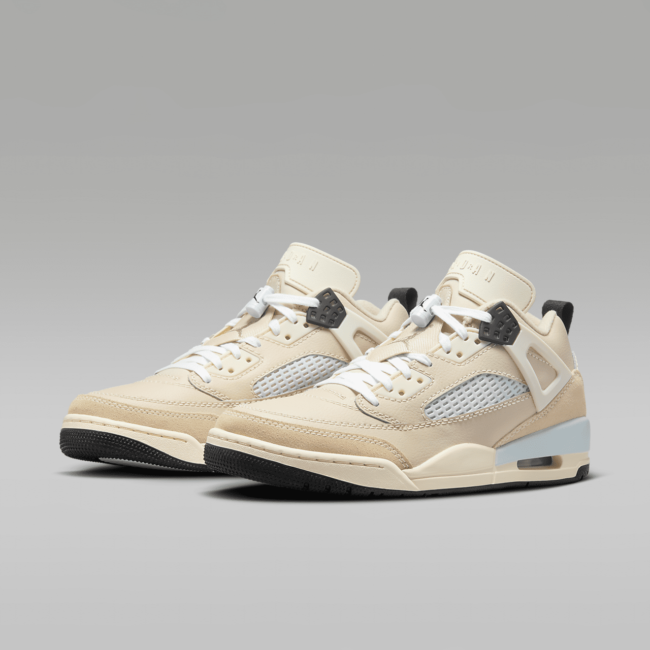 Nike Jordan Spizike Low sneaker Sanddrift/Muslin/Coconut Milk/Zwart