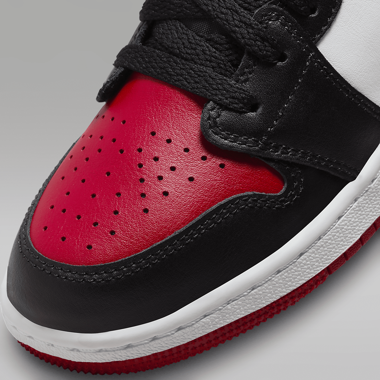 Nike Air Jordan 1 Low sneaker Wit/Varsity Red/Wit/Zwart