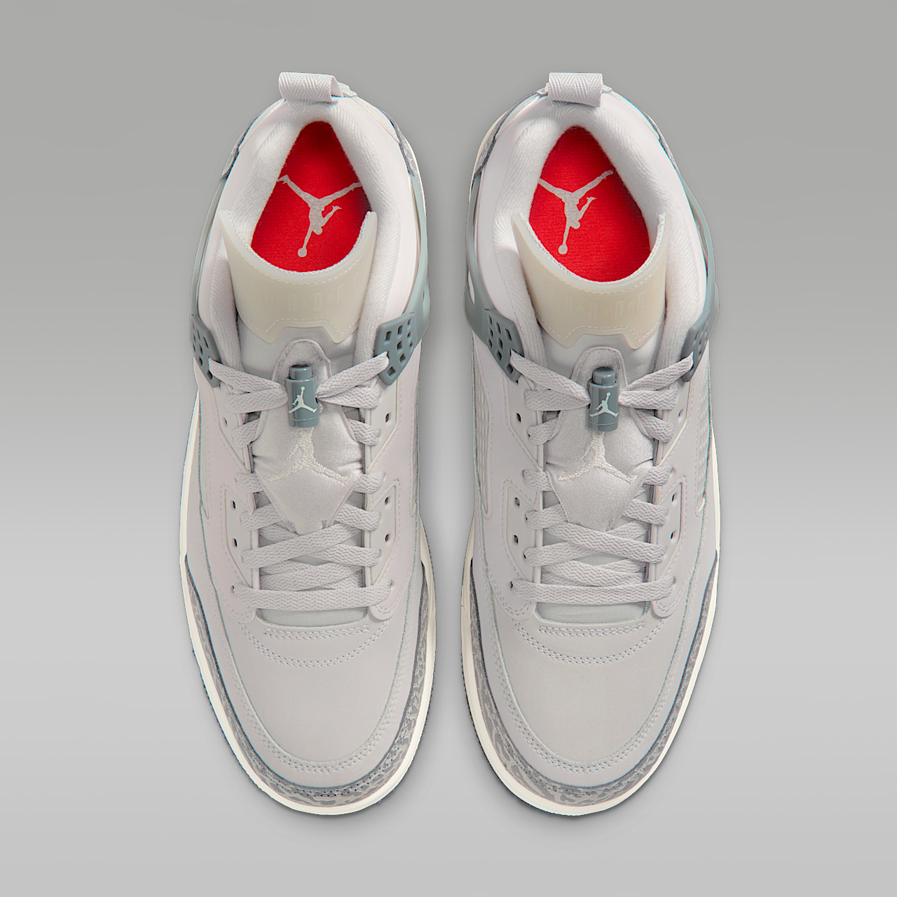 Nike Jordan Spizike Low sneaker Vast Grey/Cool Grey/Zwart/Sail