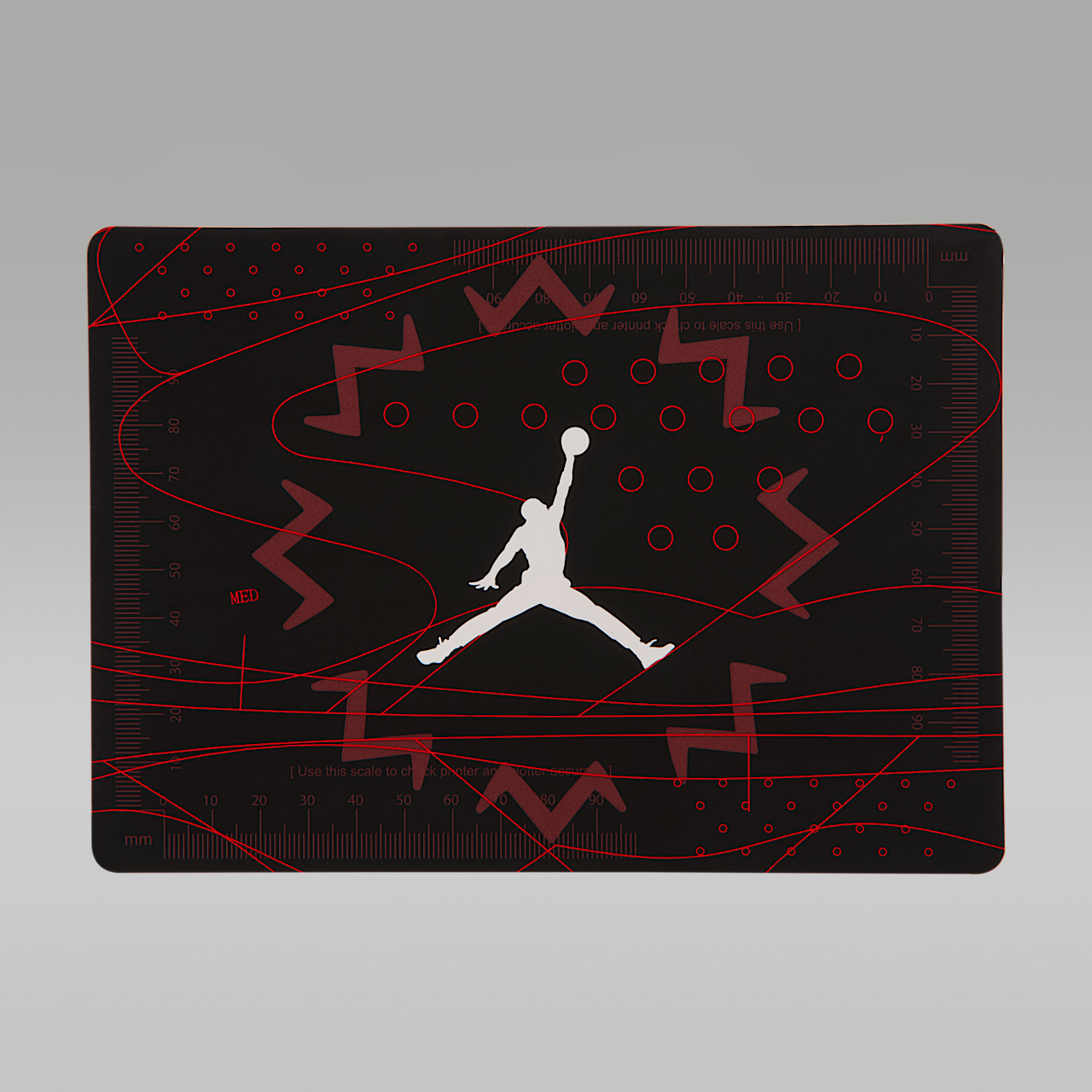 Nike Air Jordan sneaker Zwart/Wit/University Red