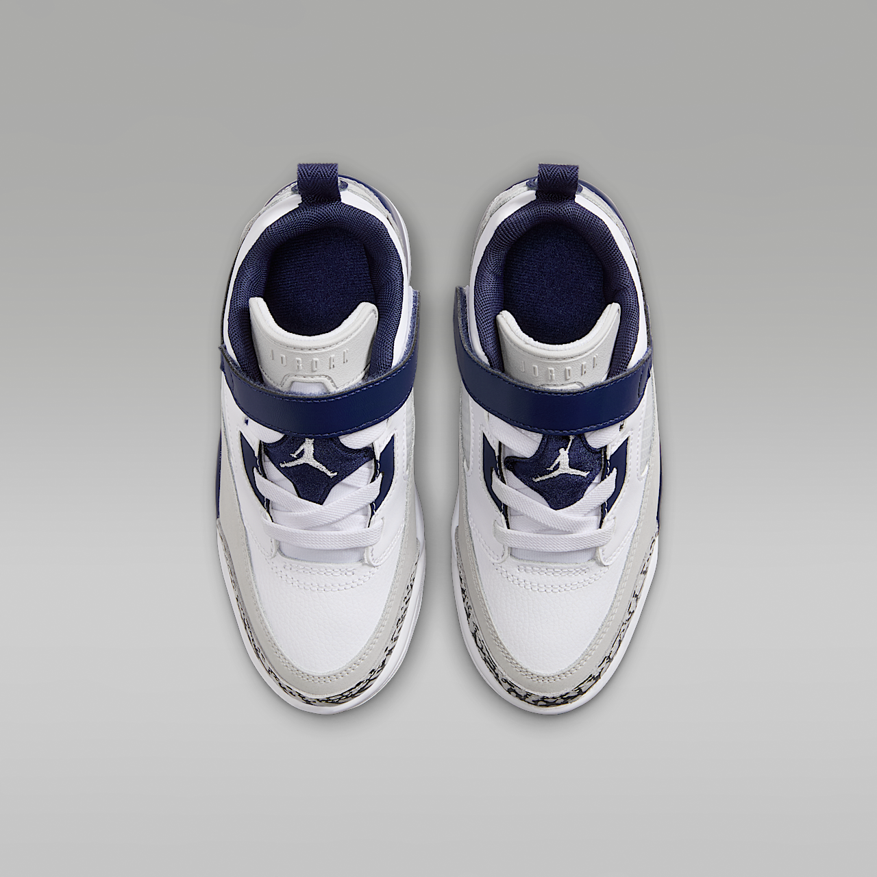 Nike Jordan Spizike Low sneaker Wit/Neutral Grey/Anthracite/Midnight Navy