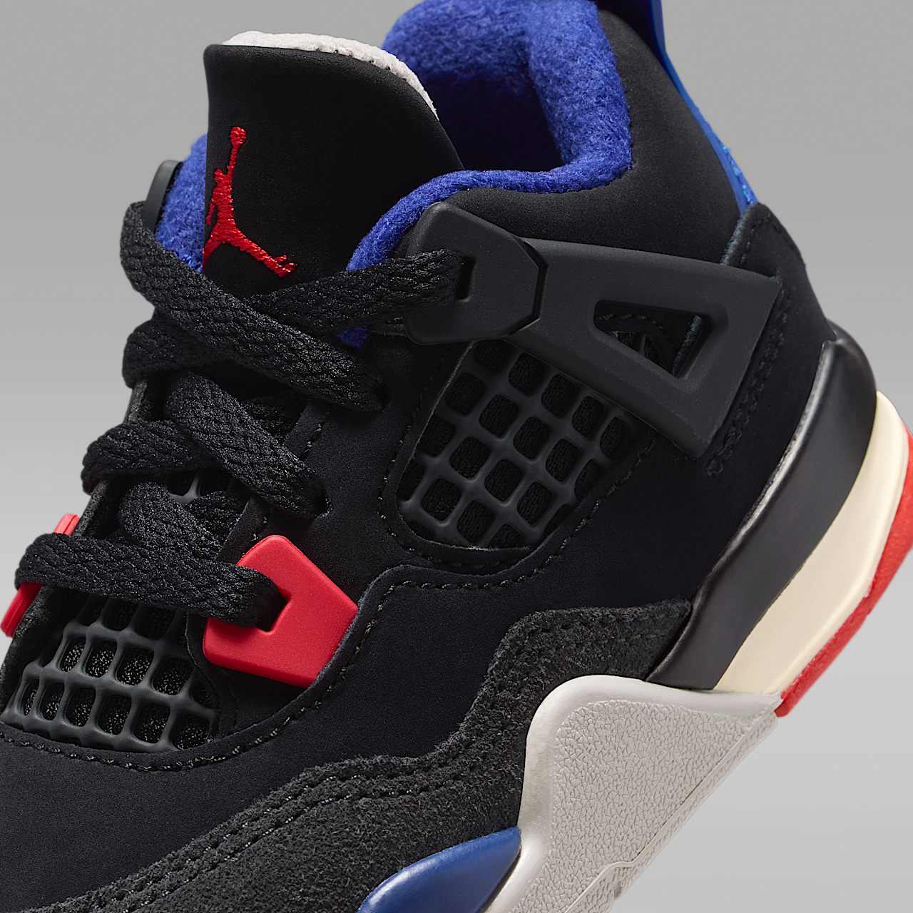 Nike  sneaker Zwart/Deep Royal Blue/Dark Smoke Grey/Fire Red