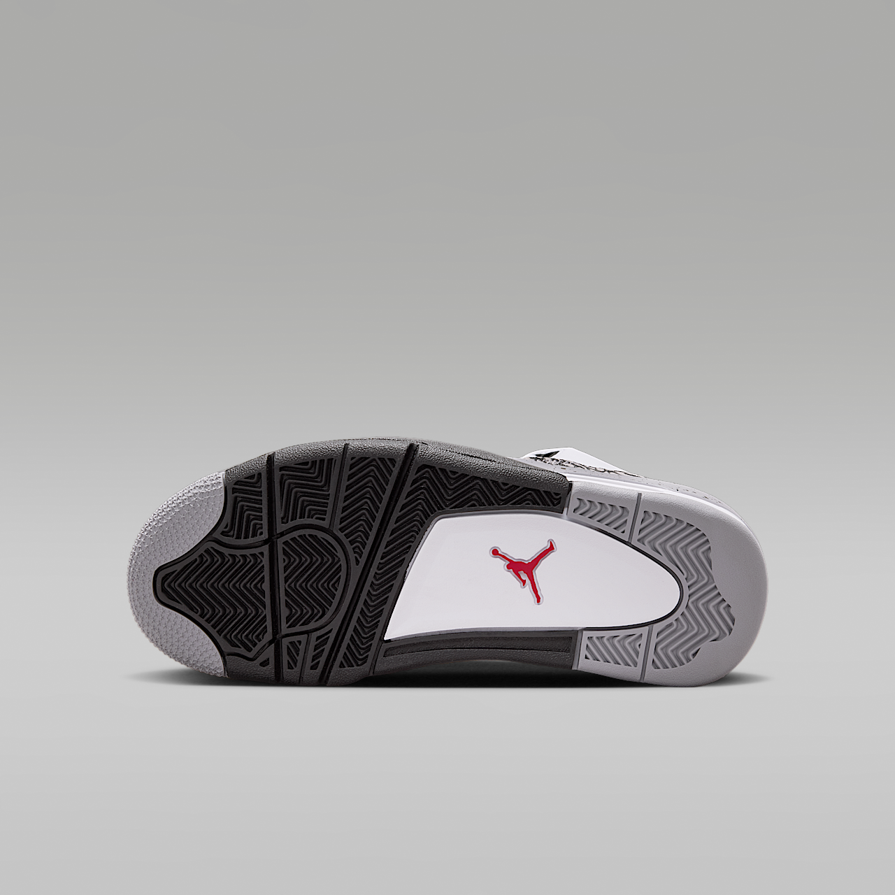 Nike  sneaker Wit/Zwart/Cement Grey/Gym Red