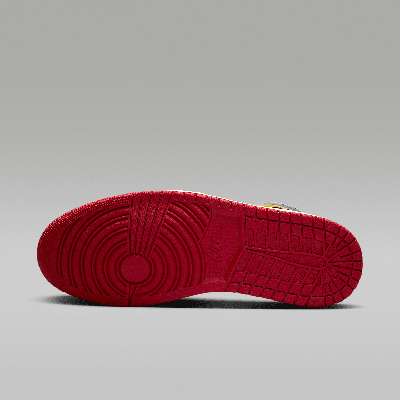 Nike Air Jordan 1 sneaker Varsity Red/Sail/Shadow Grey/Zwart
